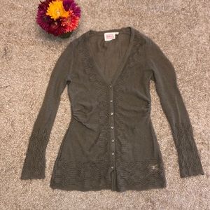 Rosie Neira Anthropologie Sweater Cardigan Nice!